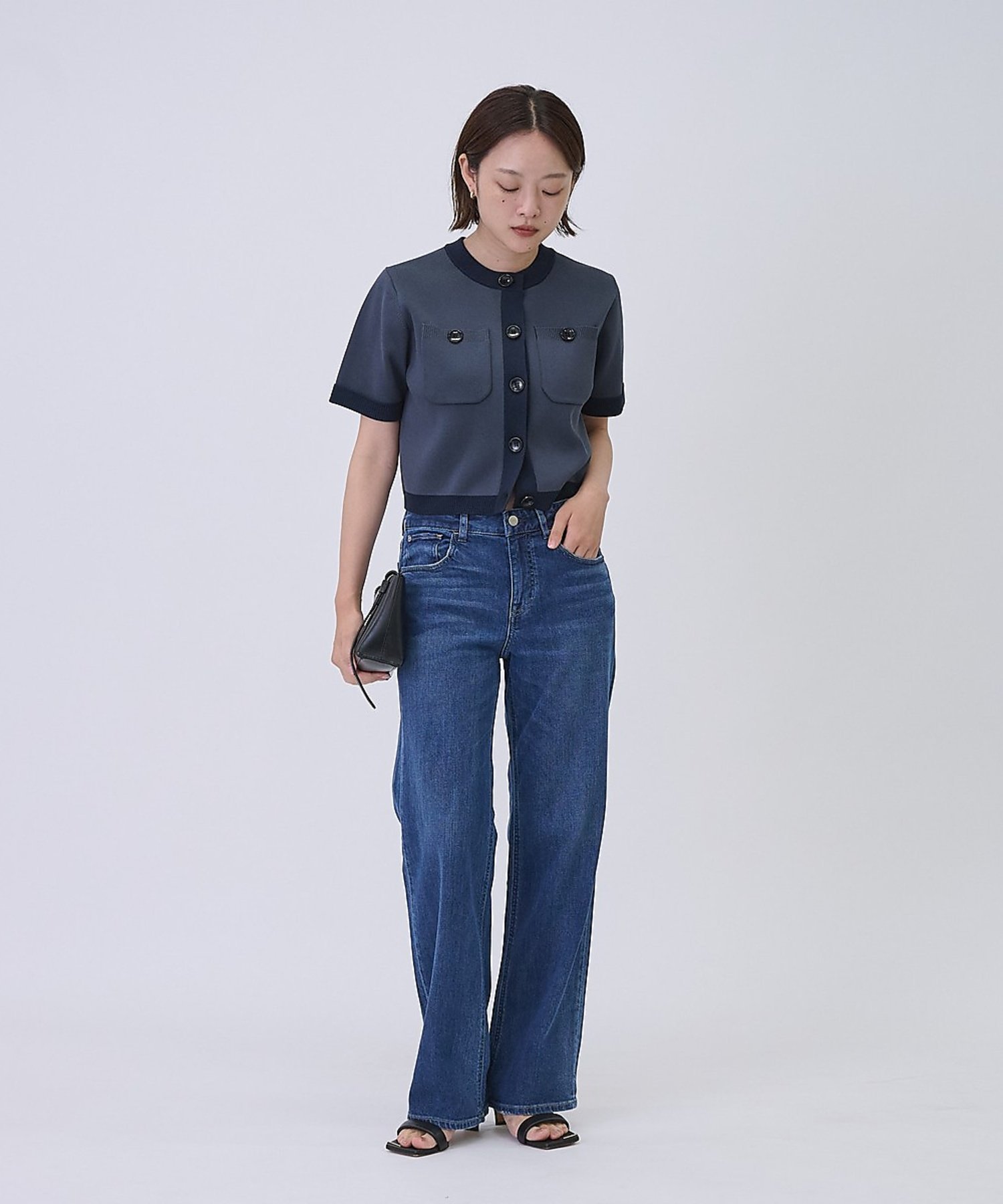 qualite 【Healthy DENIM/ヘルシーデニム】 Donuts / ドーナツ スト カリテ パンツ ジーンズ・デニムパンツ ネイビー