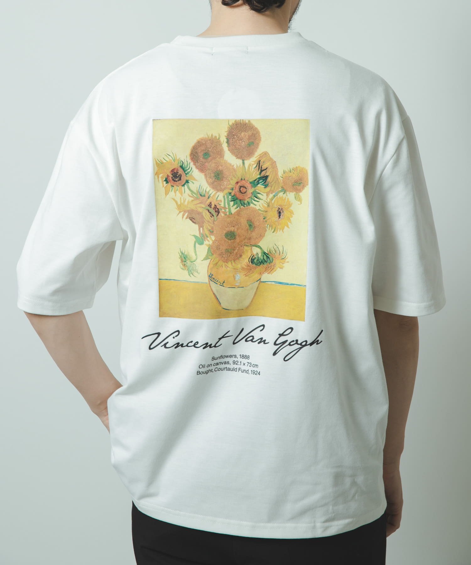 URBAN RESEARCH ITEMS Van Gogh Artwork Print T-shirts アーバンリサーチアイテムズ トップス カットソー・Tシャツ【送料無料】