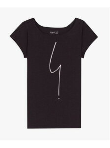 agnes b. FEMME FEMME/(W)SE30 TS Tシャツ アニエスベー カットソー Tシャツ ブラック ホワイト【送料無料】