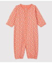 【SALE／50%OFF】PETIT BATEAU プリント2ウェイオール プチバトー マタニティウェア・ベビー用品 ロンパース・カバーオール