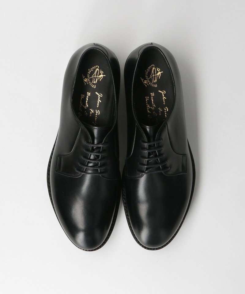Beauty & Youth Calf Plain Toe Oxford 1431-699-8508 14316998508: Black