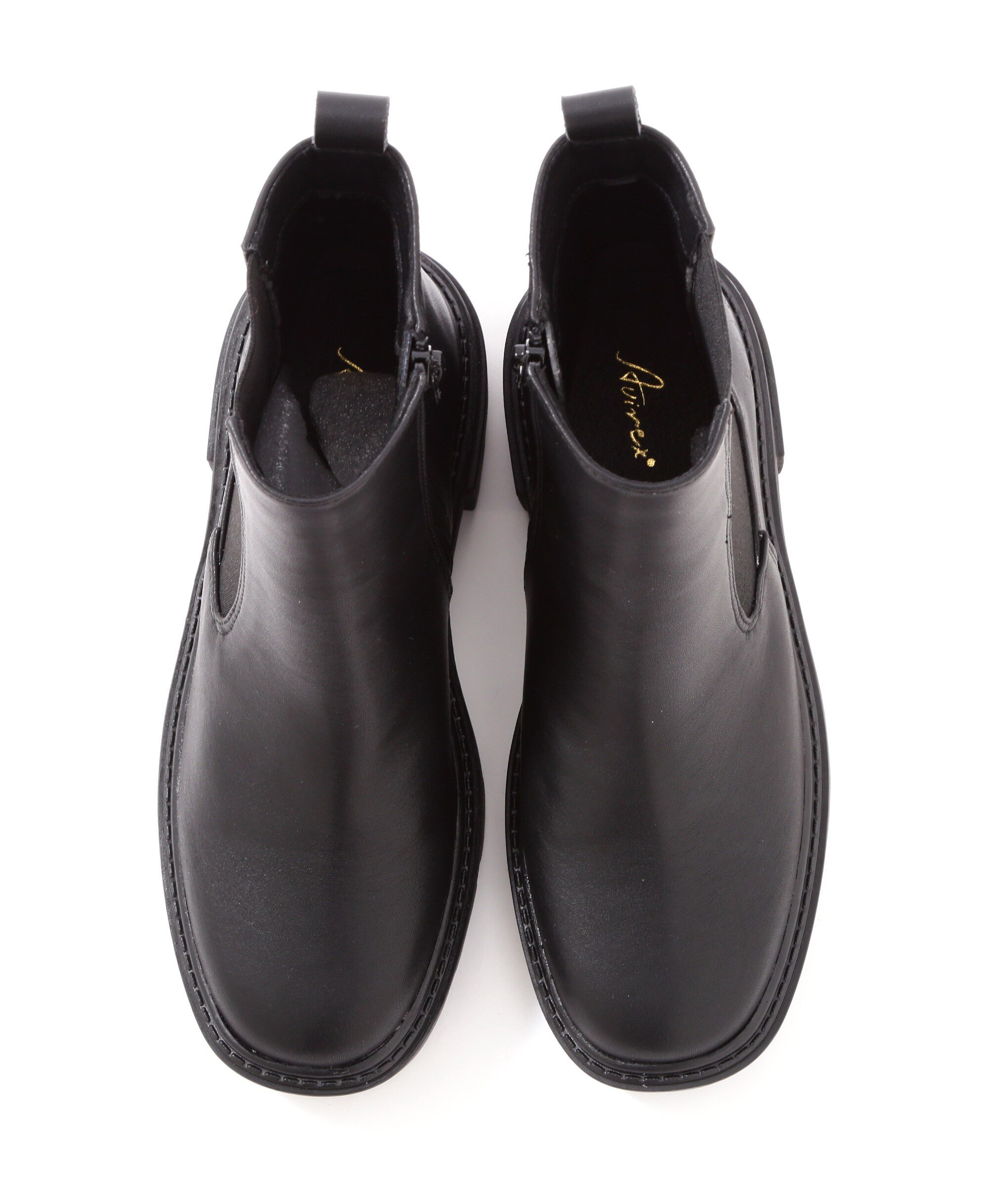 【SALE／30%OFF】AVIREX 《直営店限定》SIDE GORE BOOTS/ サイドゴアブーツ アヴィレックス シューズ・靴 ブーツ ブラック ブラウン【送料無料】