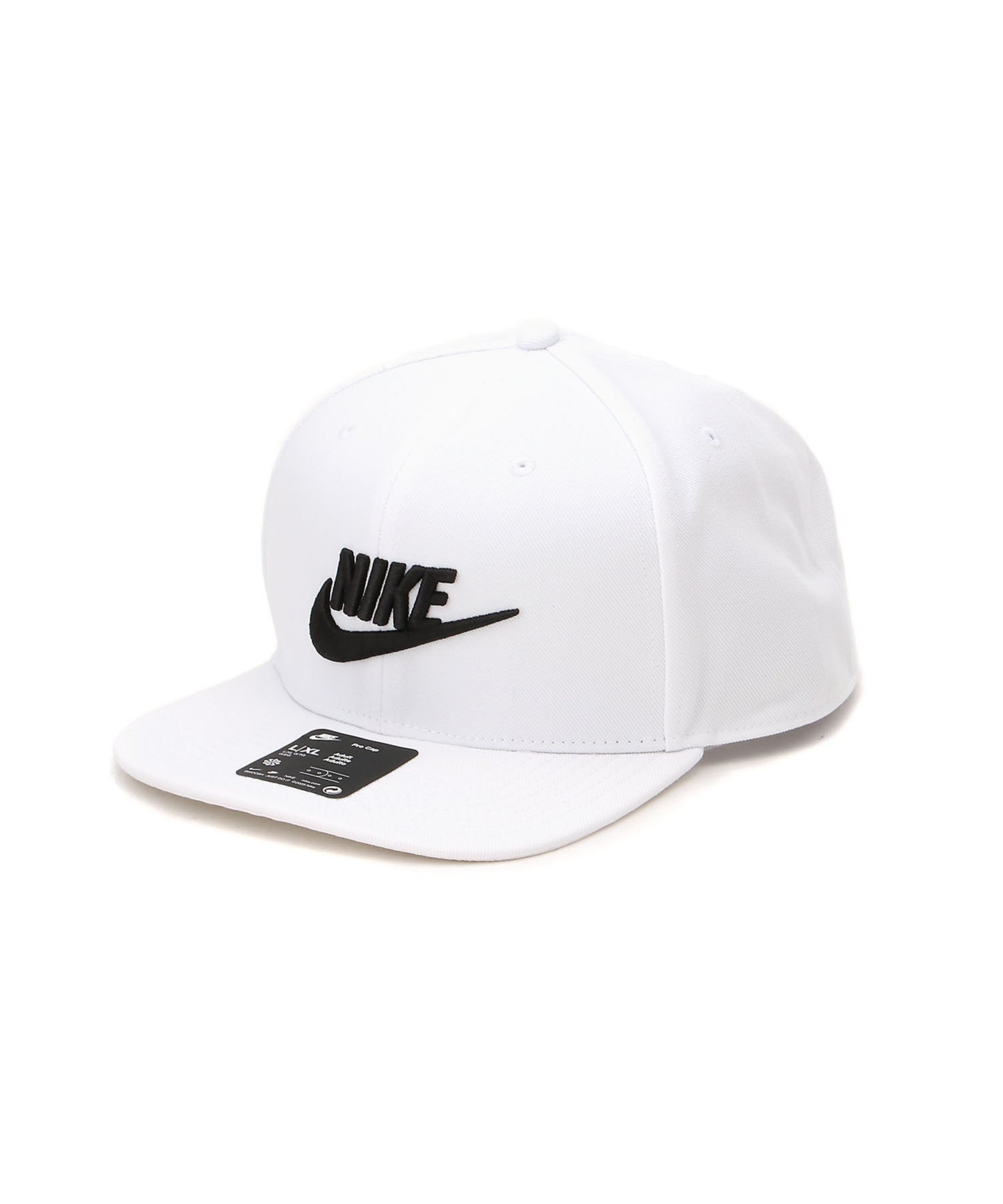 NIKE NIKE/(U)U DF PRO CAP S FB FUT L エスラッシュ 帽子 キャップ ホワイト【送料無料】