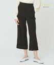 BEIGE, LUIZA / ワイドパンツ ベイジ, パンツ その他のパンツ ブラック ベージュ【送料無料】