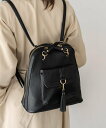 【SALE/21%OFF】aroco クロスショルダー2wayミニリュック ヴィータフェリーチェ バッグ リュック・バックパック ブラウン グレー ブラック ピ...