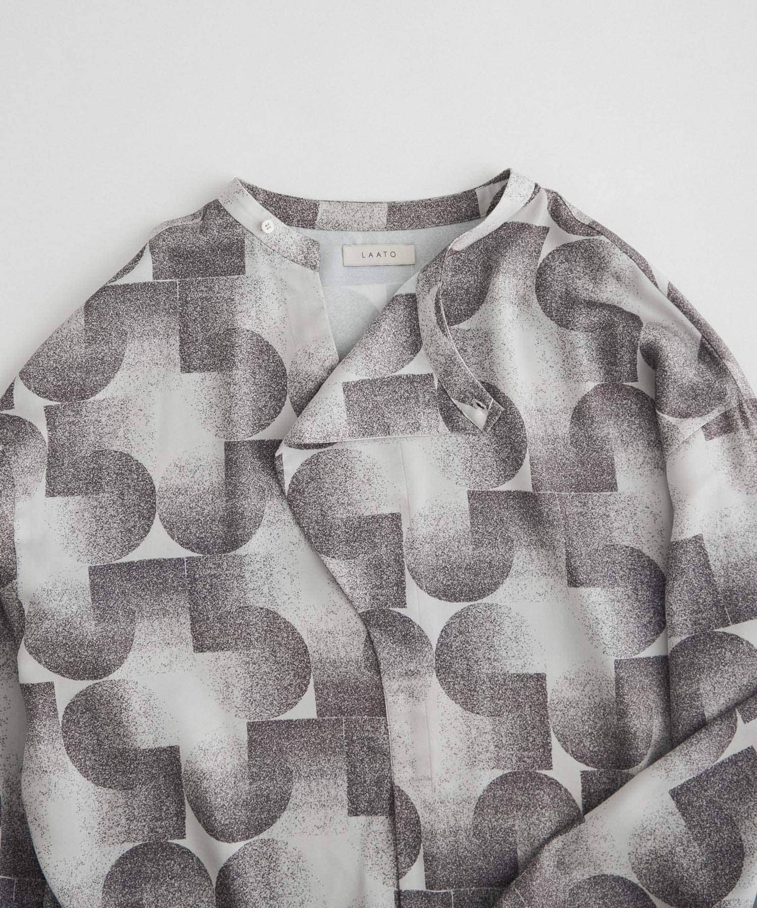 LAATO band collar blouse ラート トップス シャツ・ブラウス