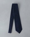 【SALE/50%OFF】UNITED ARROWS シルク ドット ネクタイ ユナイテッドアローズ アウトレット スーツ・フォーマル スーツジャケット ブラッ...