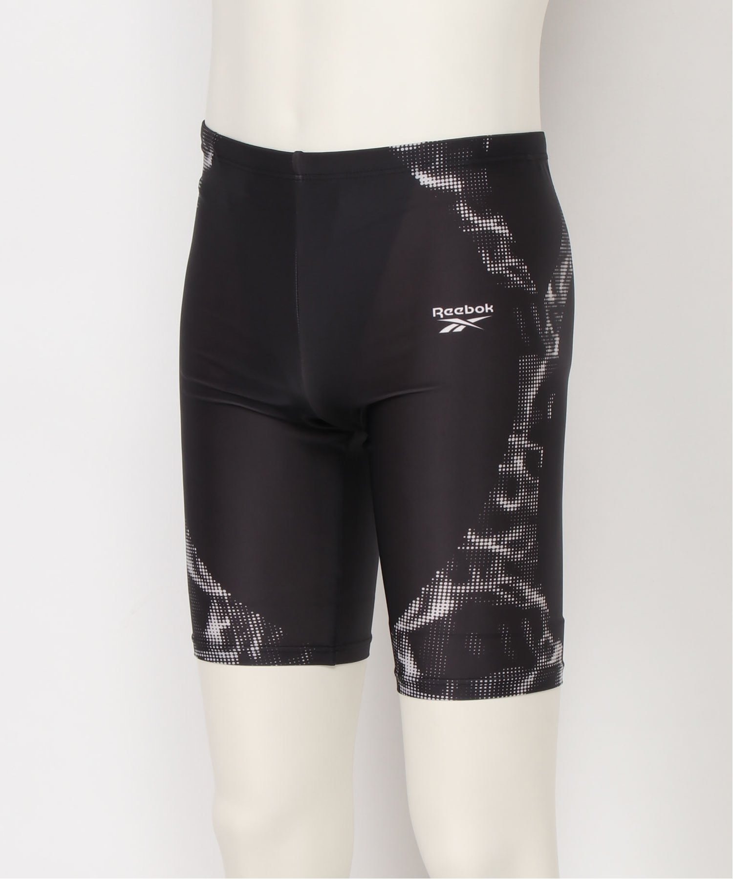 Reebok/(M)グラフィックスイッチスパッツ ニッキー 靴下・レッグウェア レギンス・スパッツ ブラック ネイビー