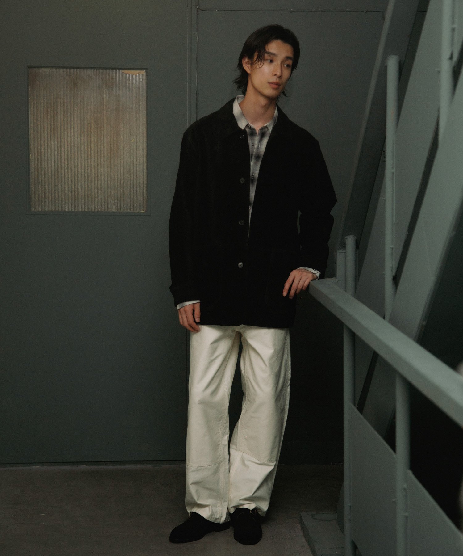 URBAN RESEARCH DOORS Moleskin DoubleKnee Pants アーバンリサーチドアーズ パンツ その他のパンツ ホワイト ネイビー【送料無料】