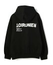 【SALE／50 OFF】GARDEN TOKYO TOIRONIER/トワロニエ/DAILY LINE PULL PARKA/デイリーラインプルパーカー ガーデン トップス パーカー フーディー ブラック ホワイト【送料無料】