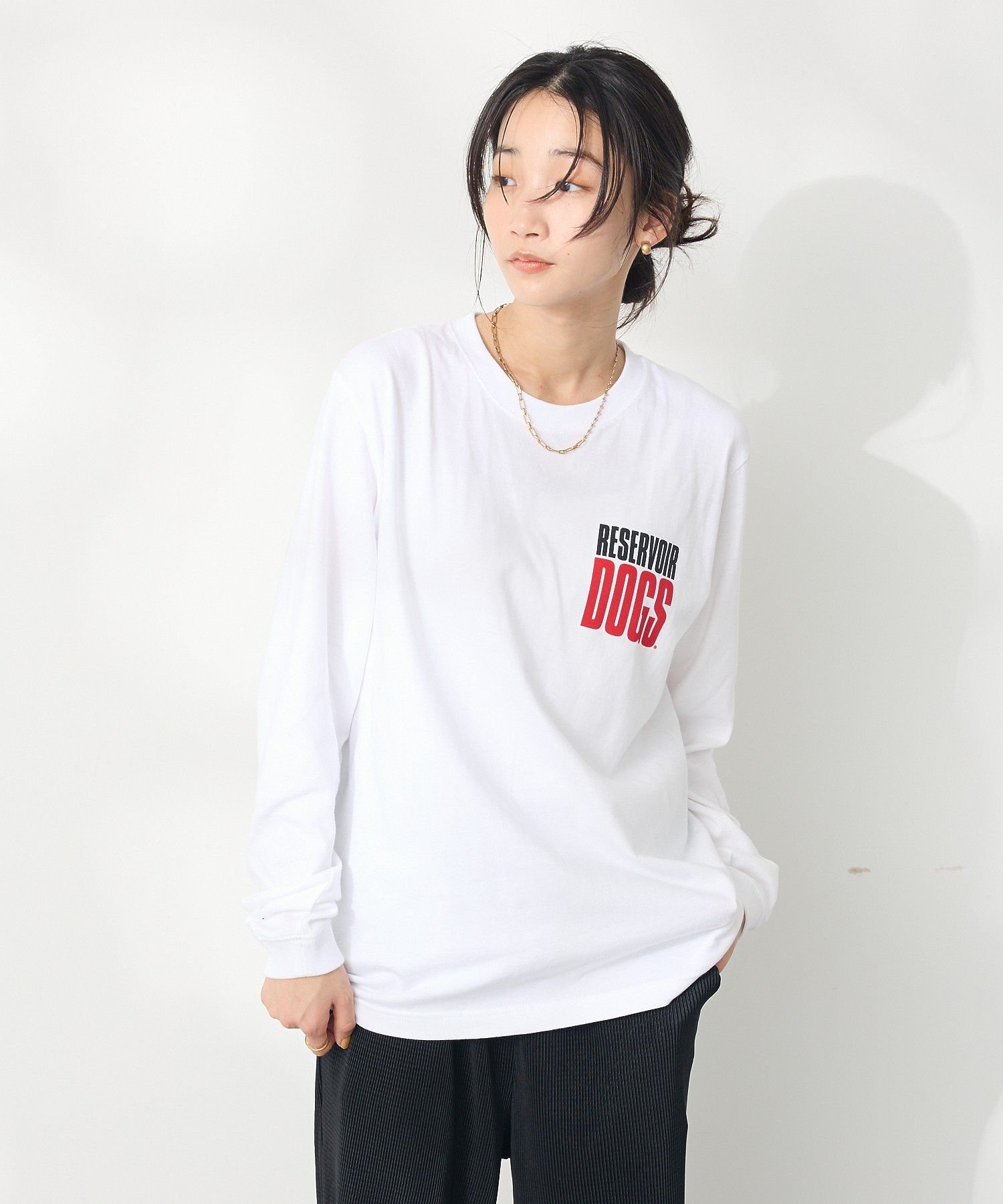【SALE／20%OFF】CRAFT STANDARD BOUTIQUE 【ユニセックス】RESERVOIR DOGS ロンTEE クラフトスタンダードブティック トップス カットソー・Tシャツ ホワイト【送料無料】