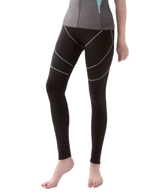 BACKYARD FAMILY 体幹筋シェイプスパッツ ローラ 靴下・レッグウェア レギンス・スパッツ ブラック【送料無料】(4)