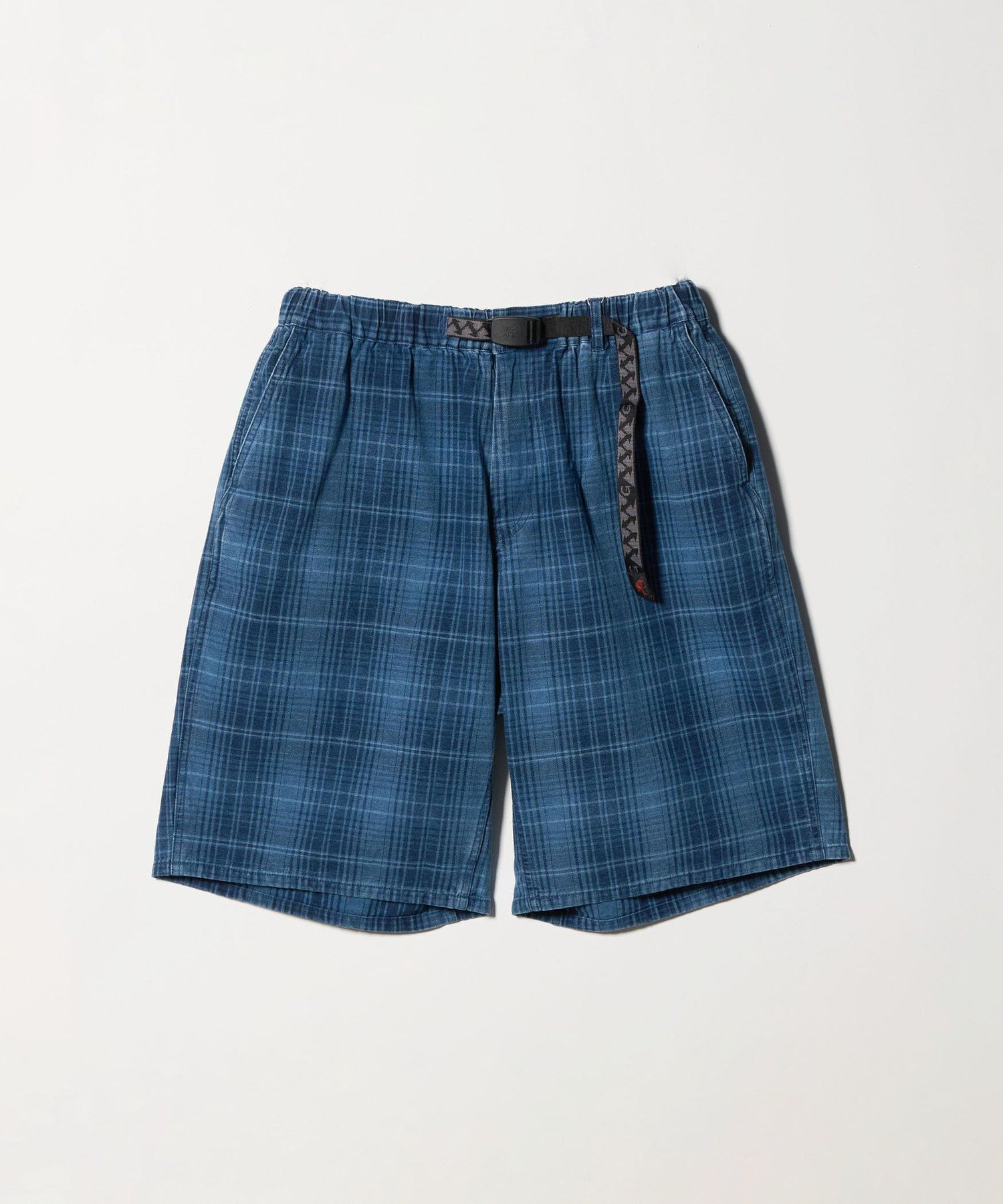＜Gramicci＞ラグーン ショーツ デニム プレイド ビューティー＆ユース ユナイテッドアローズ パンツ その他のパンツ ブルー