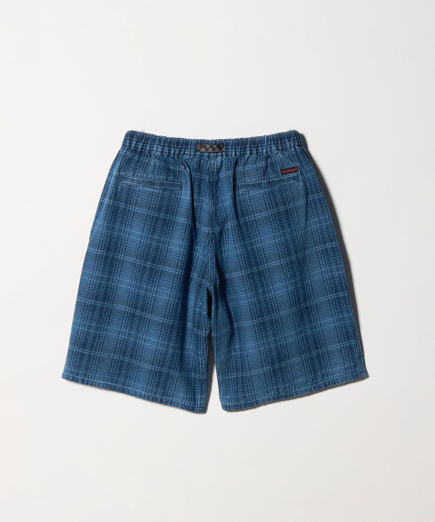 ＜Gramicci＞ラグーン ショーツ デニム プレイド ビューティー＆ユース ユナイテッドアローズ パンツ その他のパンツ ブルー