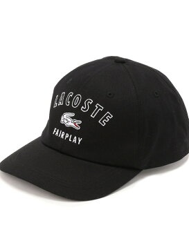 RAWLIFE LACOSTE/ラコステ/twillcap ロウライフ 帽子/ヘア小物 帽子その他 ホワイト ブラック ベージュ レッド ネイビー【送料無料】