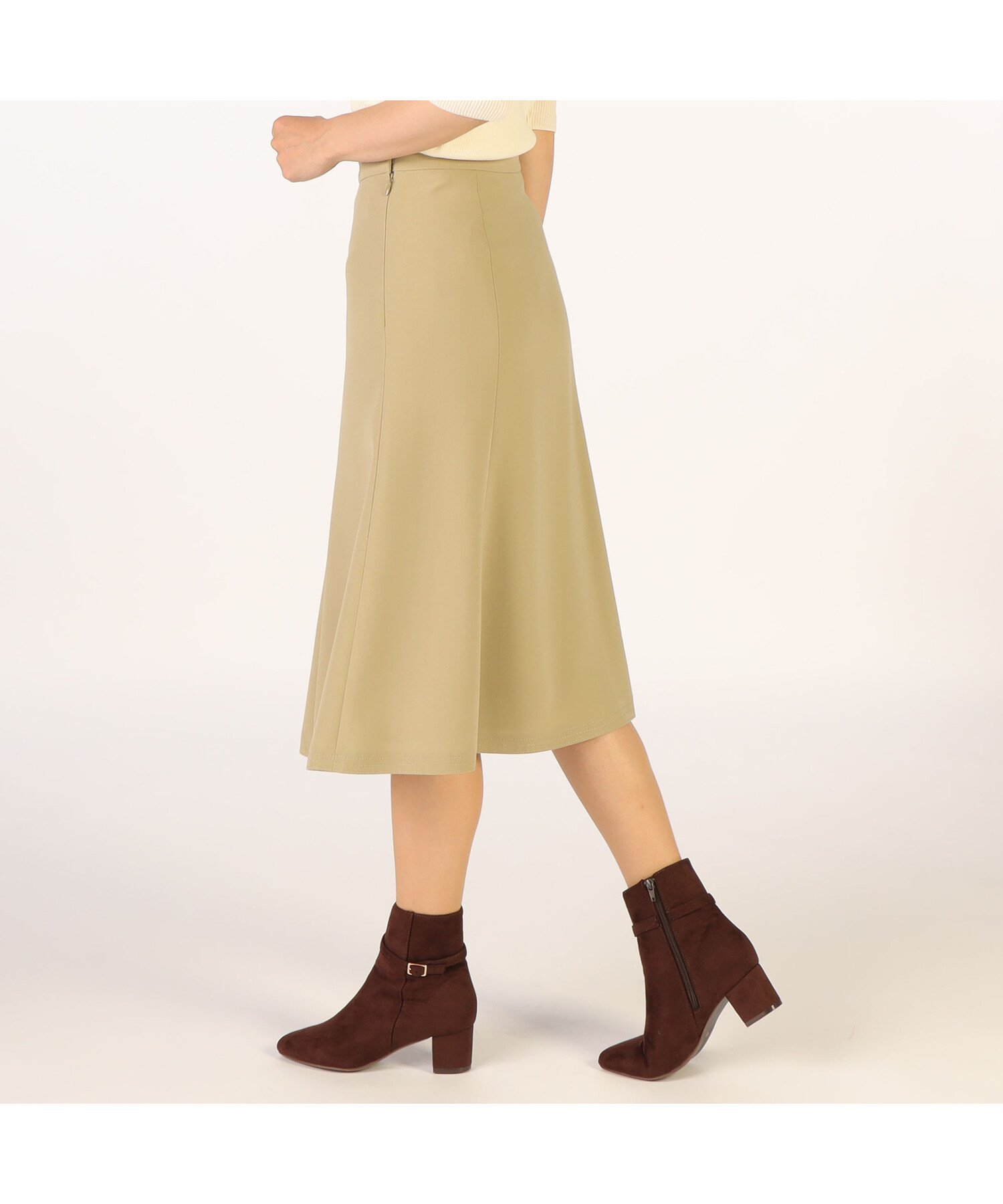 SCAPA ドライストレッチスカート スキャパ スカート その他のスカート ベージュ ネイビー