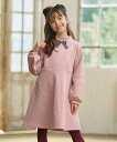 【SALE/30%OFF】組曲 KIDS 【110-140cm】リボンタイ ワンピース クミキョク ワンピース・ドレス ワンピース ブルー ピンク【送料無料】