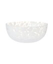 【SALE/30%OFF】Francfranc ドットパターン ガラスボウル S ホワイト フランフラン 食器・調理器具・キッチン用品 食器・皿 ホワイト