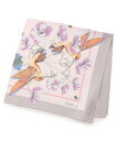 FURLA FURLA(フルラ) シルクツイルプリントスカーフ トリ 花柄 シルク100% UV対策 春夏 ムーンバット ファッション雑貨 スカーフ・バンダナ ...