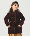 B:MING by BEAMS ベロア キルト コート 2025FW(100~140cm) ビーミング ライフストア バイ ビームス ジャケット・アウター その他のジャケット・アウター【送料無料】