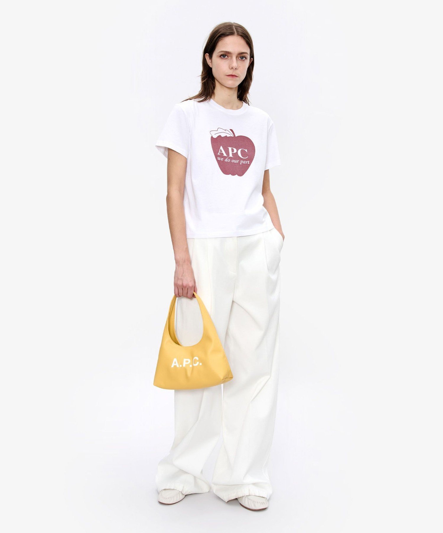 . Pomme Tシャツ アー・ぺー・セー トップス カットソー・Tシャツ ホワイト