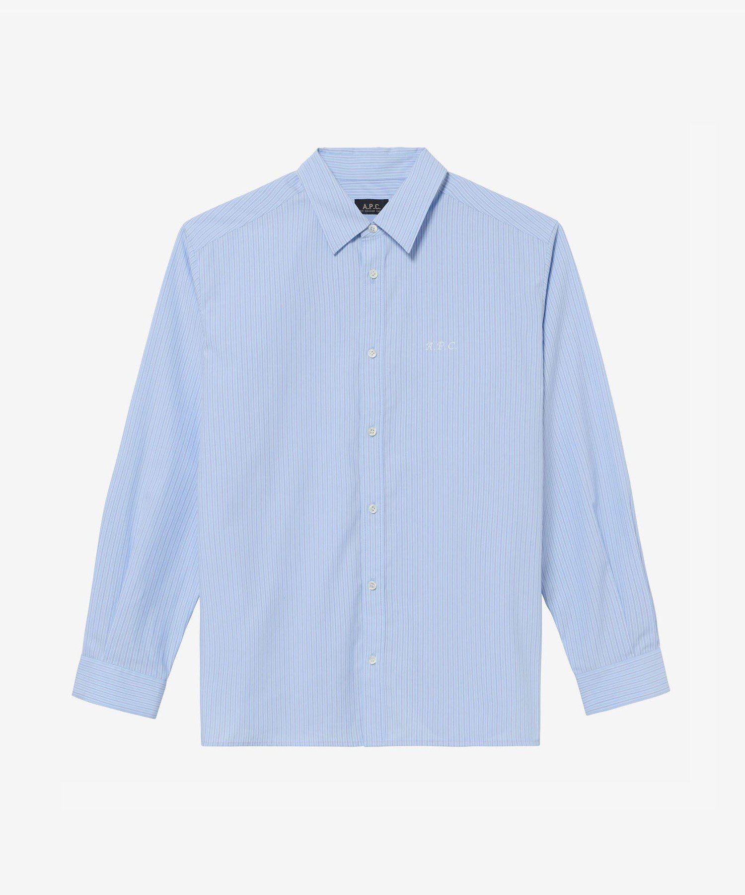A.P.C. Cedric シャツ アー・ぺー・セー トップス シャツ・ブラウス ブルー グリーン【送料無料】