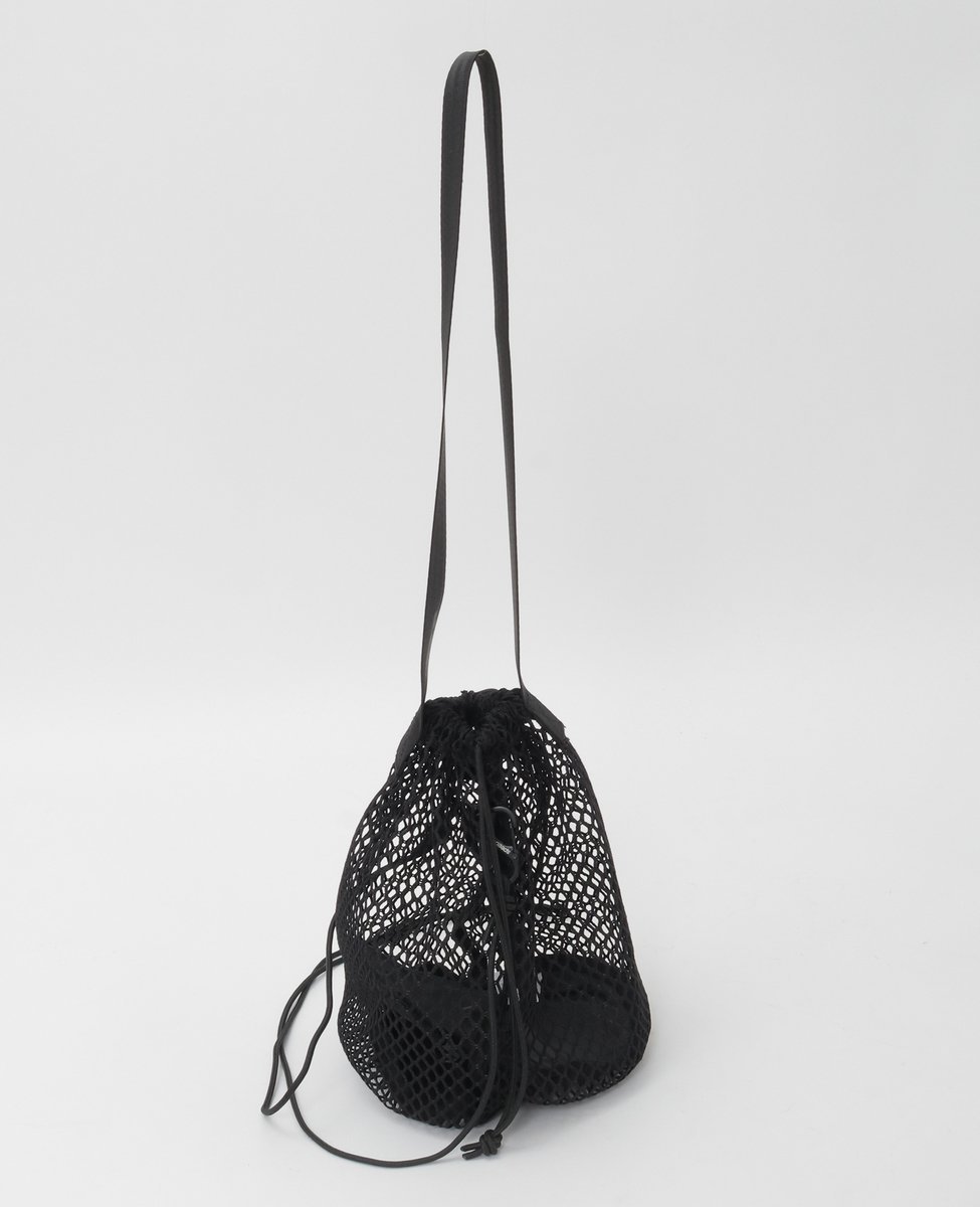 martinique 【SPEEDO/スピード】 Mesh Purse Bag マルティニーク バッグ ショルダーバッグ ブラック