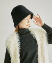 【SALE/60%OFF】ROPE' PICNIC PASSAGE シャギーハット ロペピクニック 帽子 ハット ホワイト ブラック