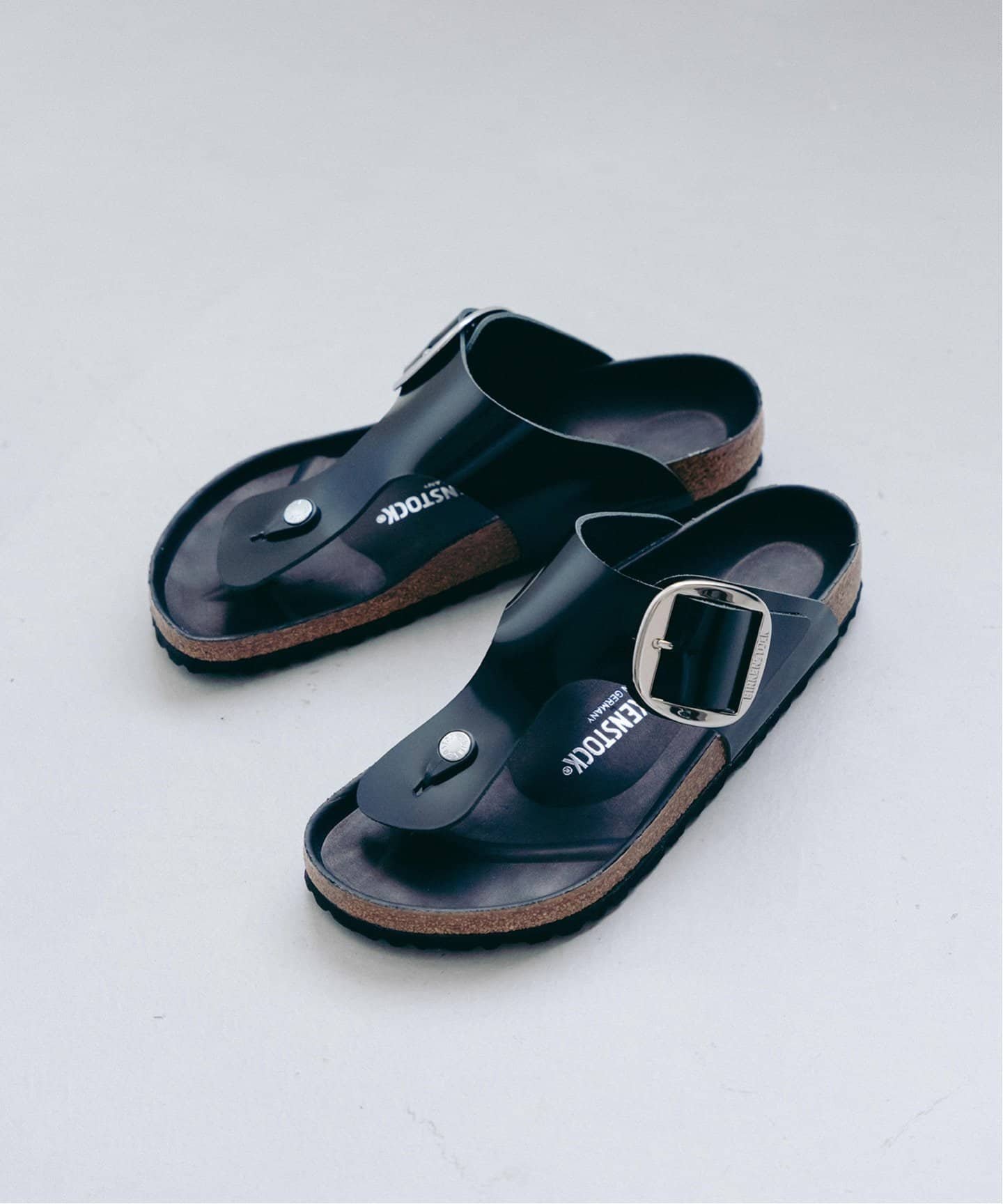 EDIFICE 《予約》BIRKENSTOCK (ビルケンシュトック) 別注 Ramses Big buckle ED/IE エディフィス シューズ・靴 サンダル ブラック【送料無料】