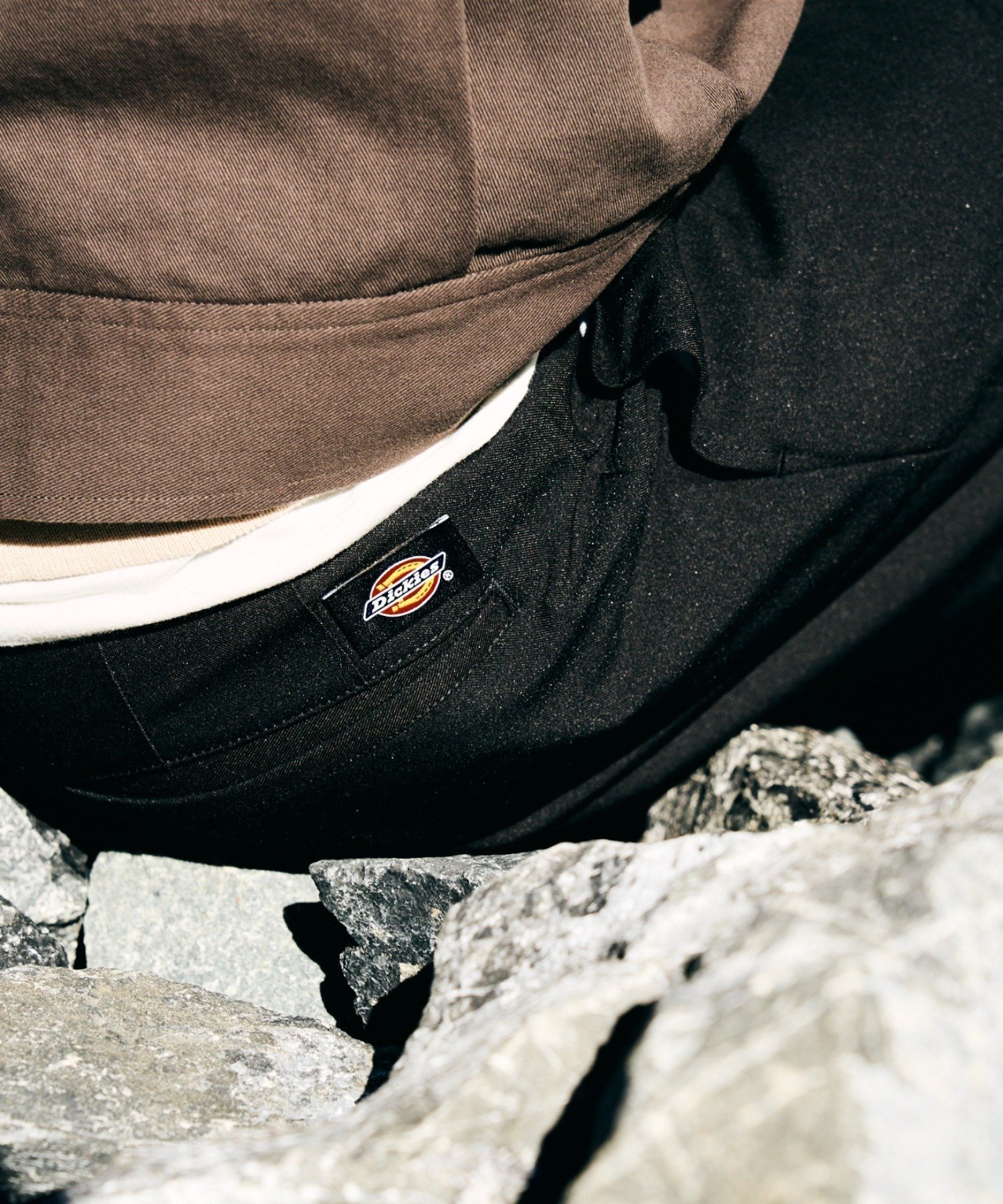 CIAOPANIC TYPY 【DICKIES別注】TRツイルテーパードスラックス チャオパニックティピー パンツ その他のパンツ ベージュ ブラック【送料無料】
