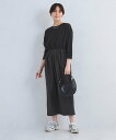 【SALE/30%OFF】UNITED ARROWS green label relaxing コクーン ドッキング ワンピース ユナイテッドアローズ グリーンレーベルリラクシング ワンピース・ドレス ワンピース ブラック ベージュ【送料無料】