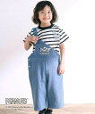 SLAP SLIP 【PEANUTS*SLAP SLIP】75周年カンガルーポケット付きサロペット(80~120cm) ベベ オンライン ストア オールインワン...