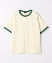 【SALE/40%OFF】UNITED ARROWS green label relaxing TJ 天竺 リンガー Tシャツ 140cm-160cm ユナイテ...