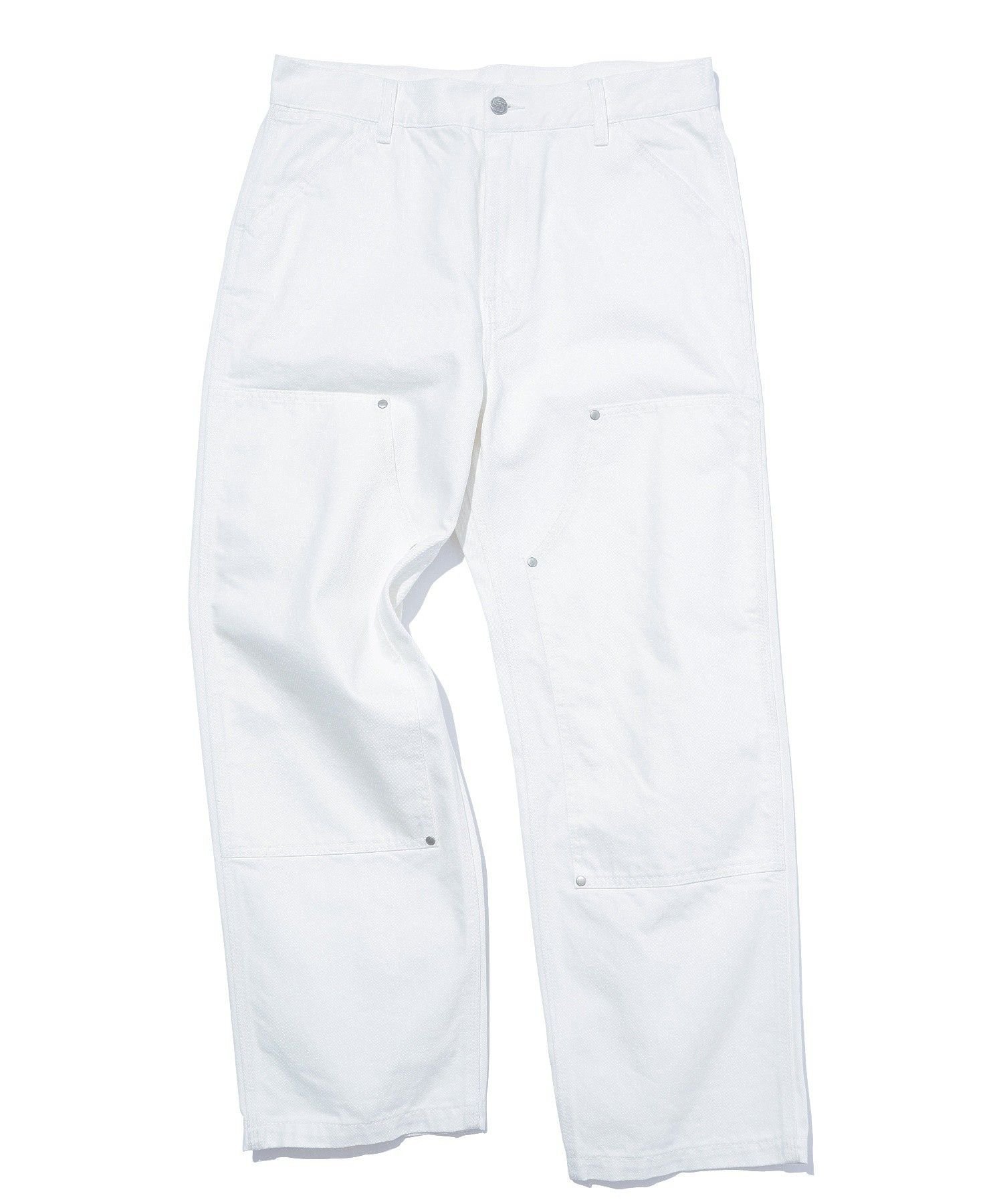 【SALE／30%OFF】SILAS RIVET PANTS サイラス パンツ その他のパンツ ホワイト ブラック【送料無料】