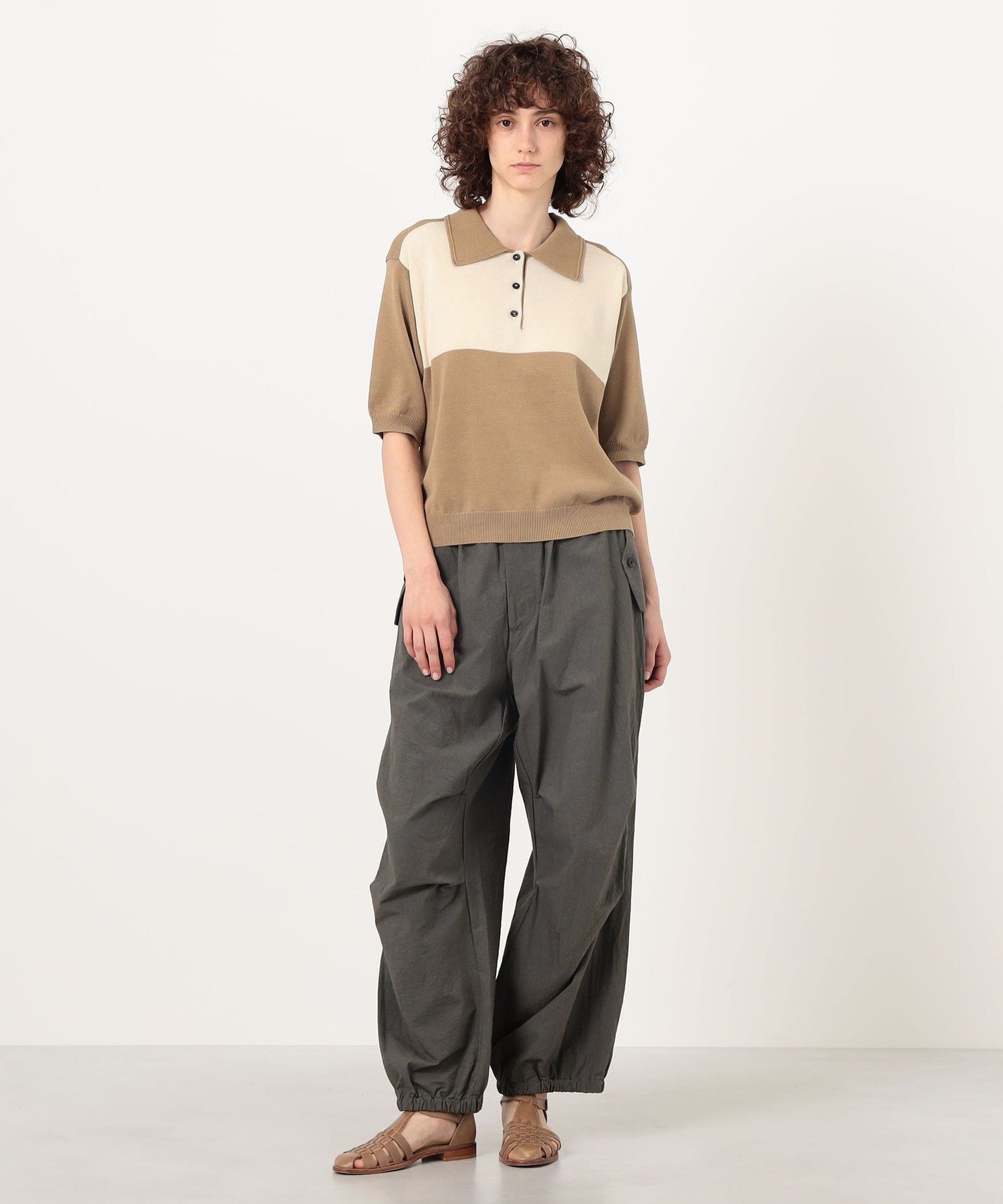 TOMORROWLAND GOODS LAUREN MANOOGIAN RIPSTOP パンツ トゥモローランド パンツ カーゴパンツ グレー