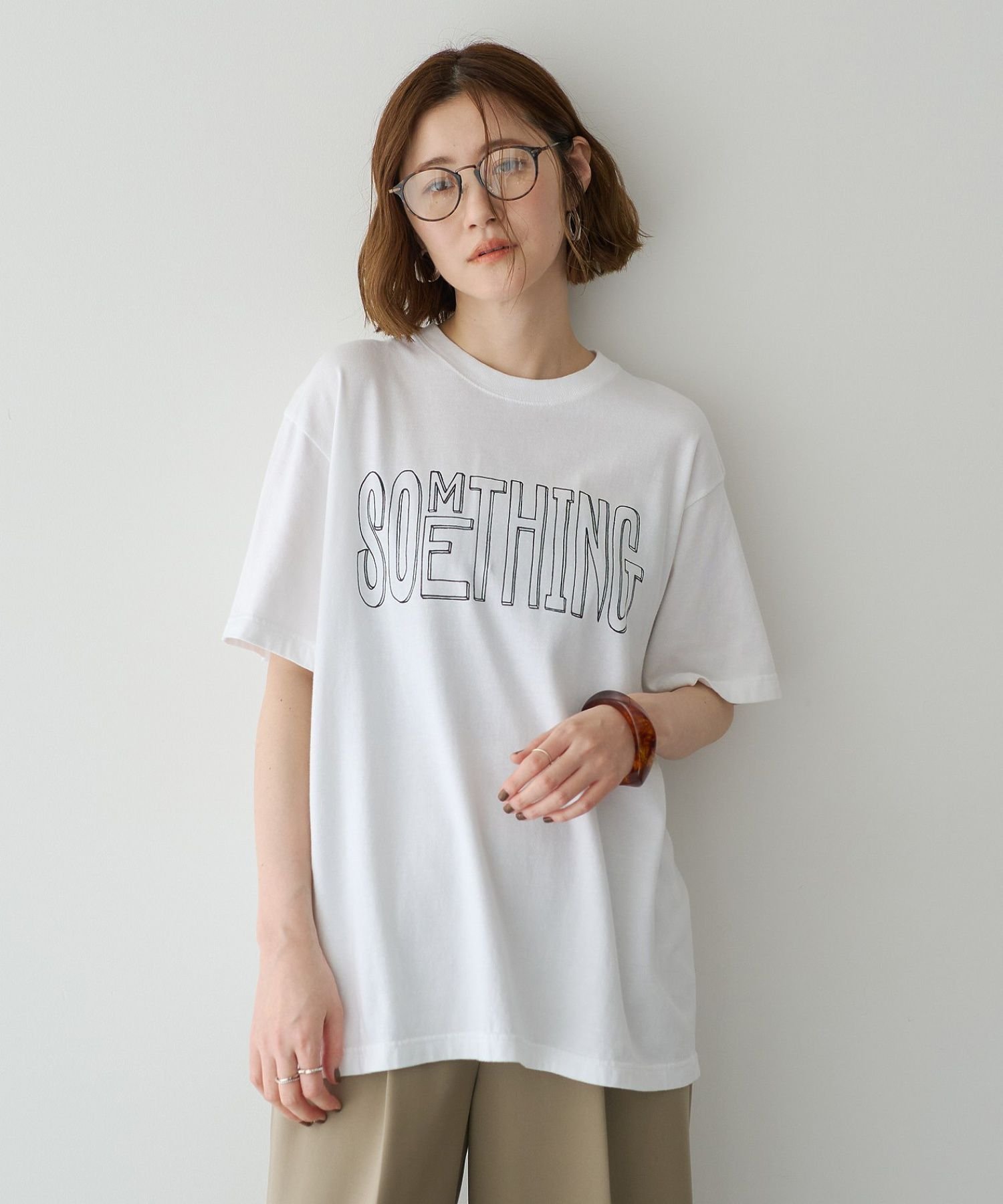 YECCA VECCA グラフィックTee3 イェッカヴェッカ トップス カットソー・Tシャツ ホワイト