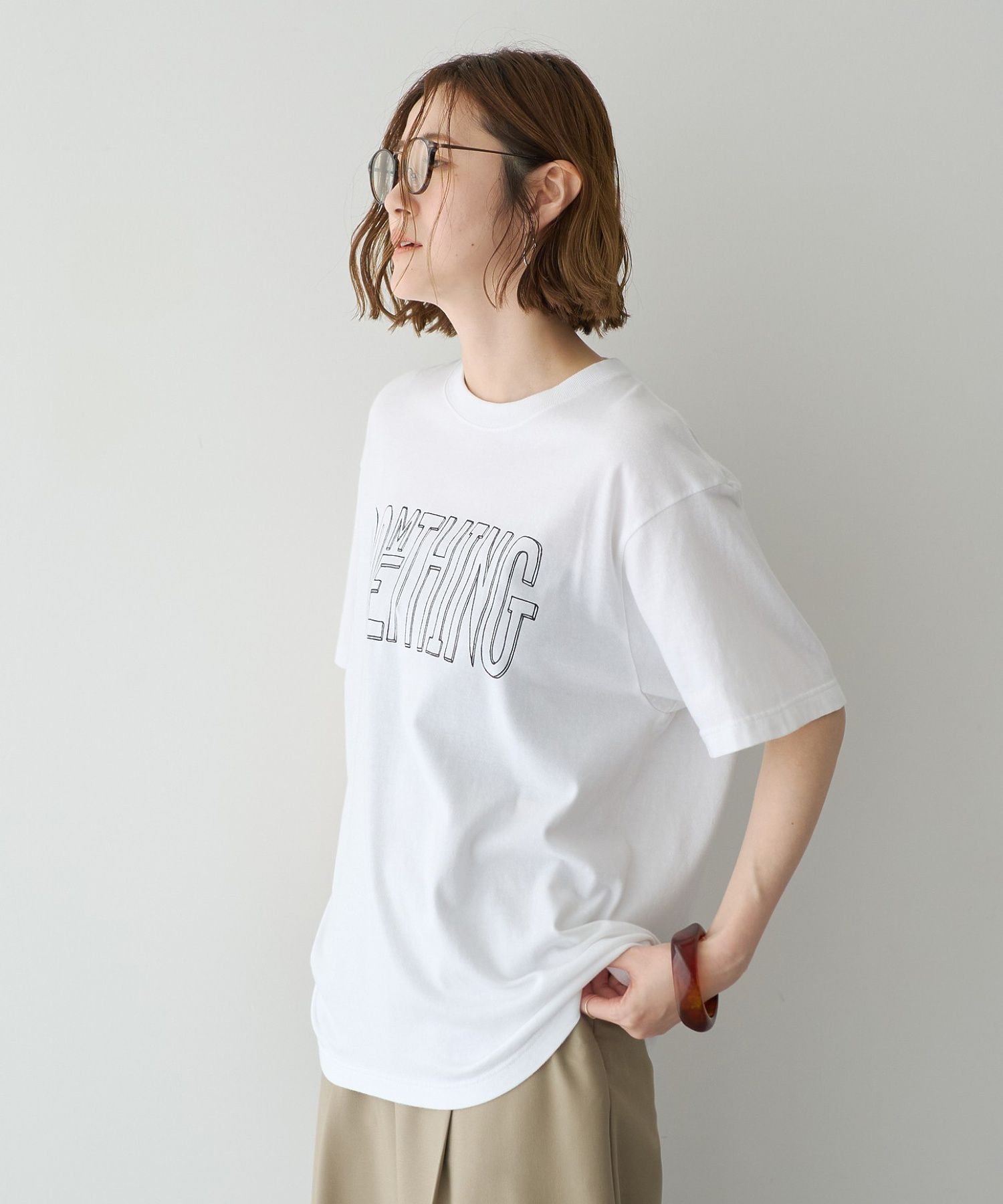 YECCA VECCA 【GULFCOAST】グラフィックTee3 イェッカヴェッカ トップス カットソー・Tシャツ ホワイト