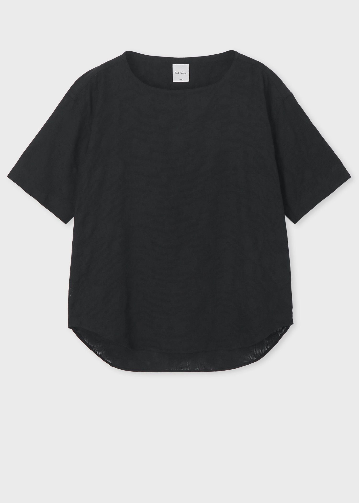 Paul Smith "Wild Plants" プルオーバーシャツ ポール・スミス トップス シャツ・ブラウス ブラック【送料無料】
