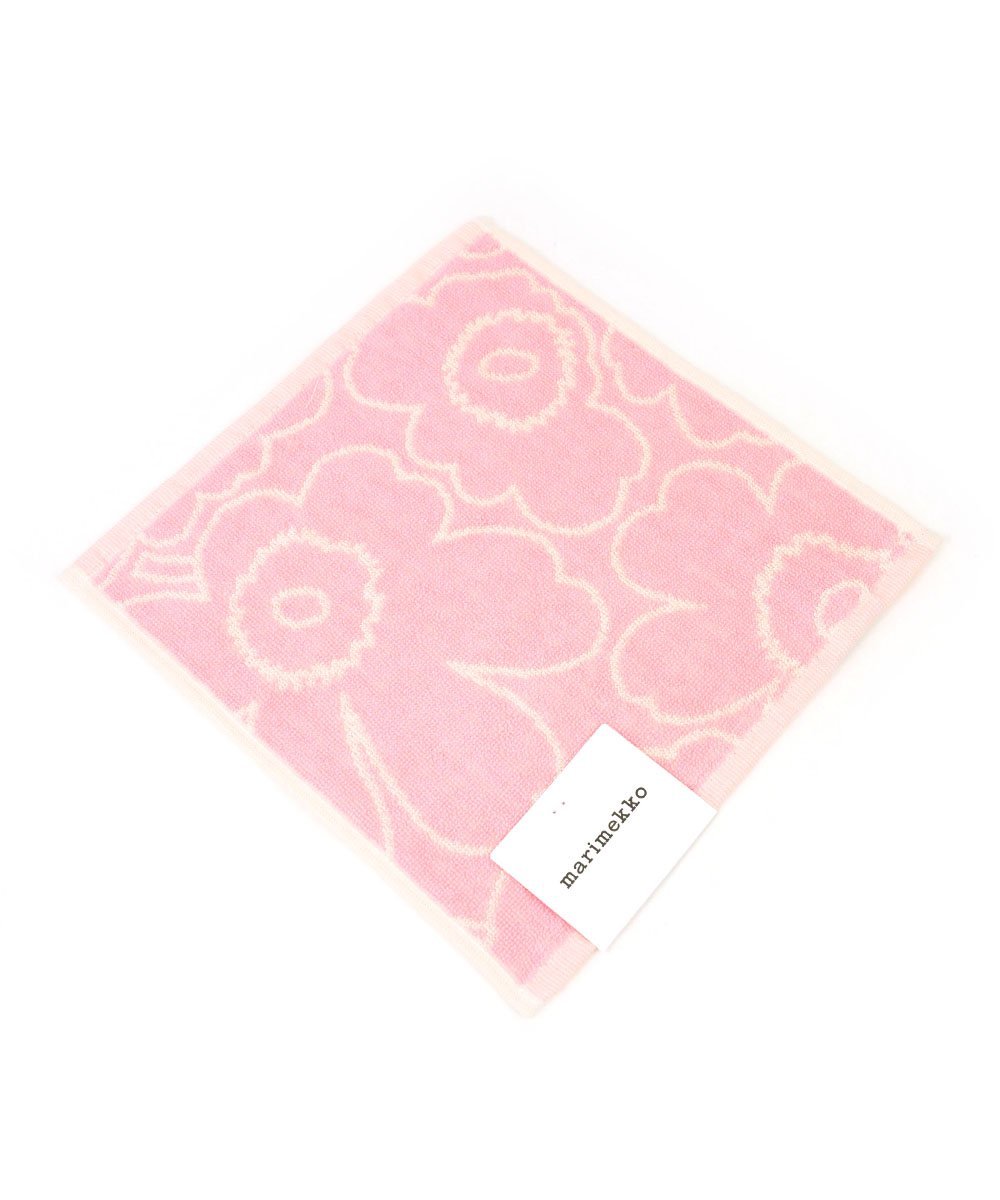 マリメッコ PIIRTO UNIKKO MINI TOWEL 26*26CM ブルーコムブルー ファッション雑貨 ハンカチ・ハンドタオル