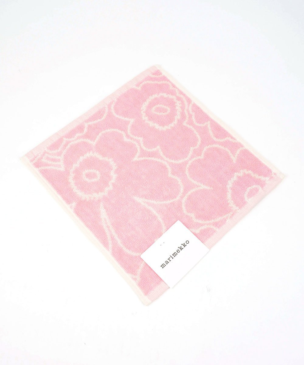 マリメッコ PIIRTO UNIKKO MINI TOWEL 26*26CM ブルーコムブルー ファッション雑貨 ハンカチ・ハンドタオル