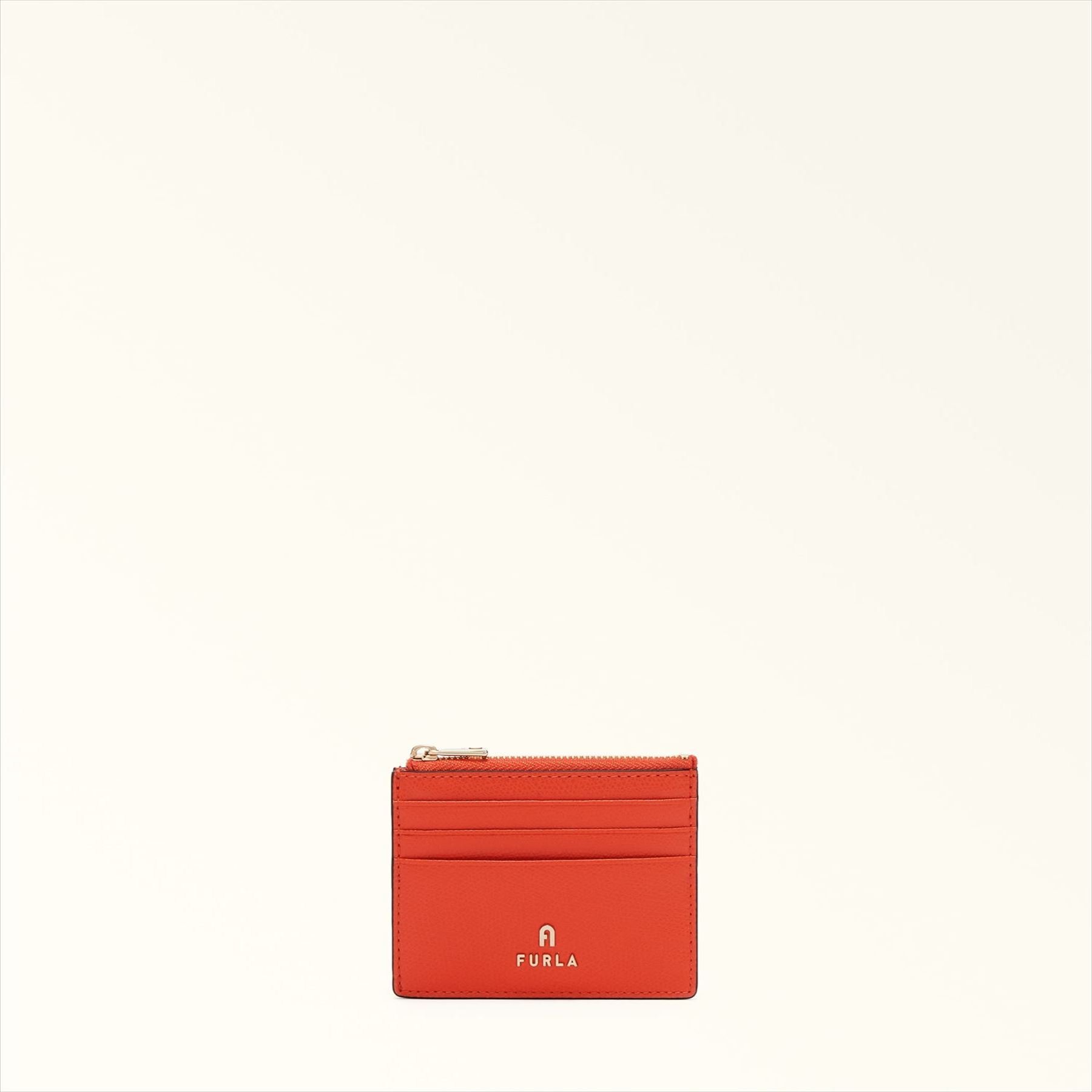 FURLA FURLA CAMELIA S ZIPPED CARD CASE フルラ 財布・ポーチ・ケース 名刺入れ・カードケース【送料無料】