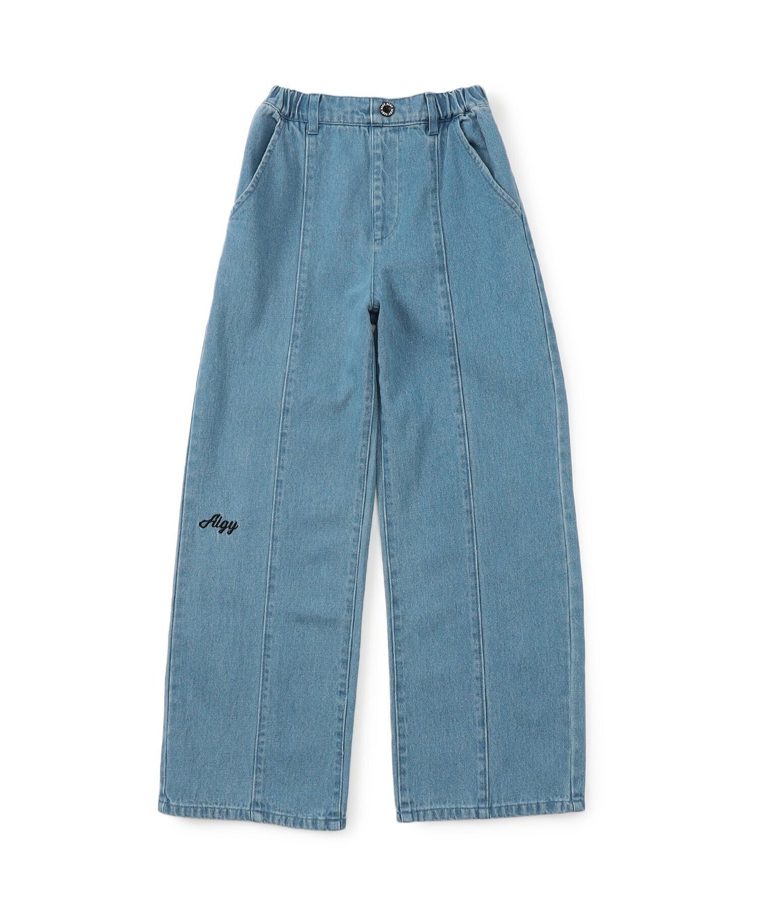 【SALE／54%OFF】algy センターラインワイドパンツ エフオーオンラインストア パンツ その他のパンツ グレーのサムネイル