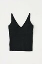 【SALE/10%OFF】MOUSSY カップ付きニットキャミソール リサイクルポリエステル使用 マウジー トップス キャミソール カーキグリーン ブラック グ...