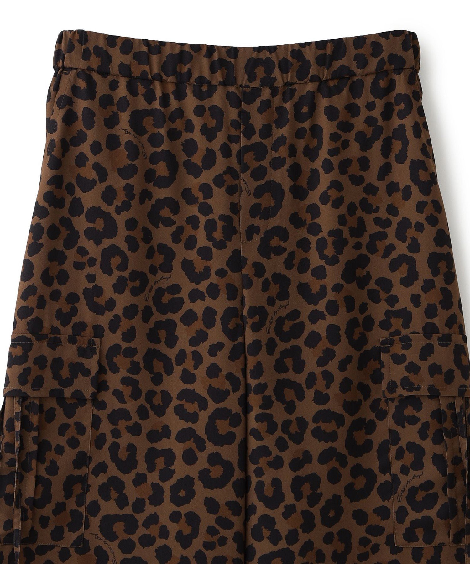 【SALE／50%OFF】EVEX by KRIZIA 【L】【マシンウォッシャブル】レオパードプリントカーゴパンツ サンヨー エルサイズ パンツ その他のパンツ ブラウン【送料無料】