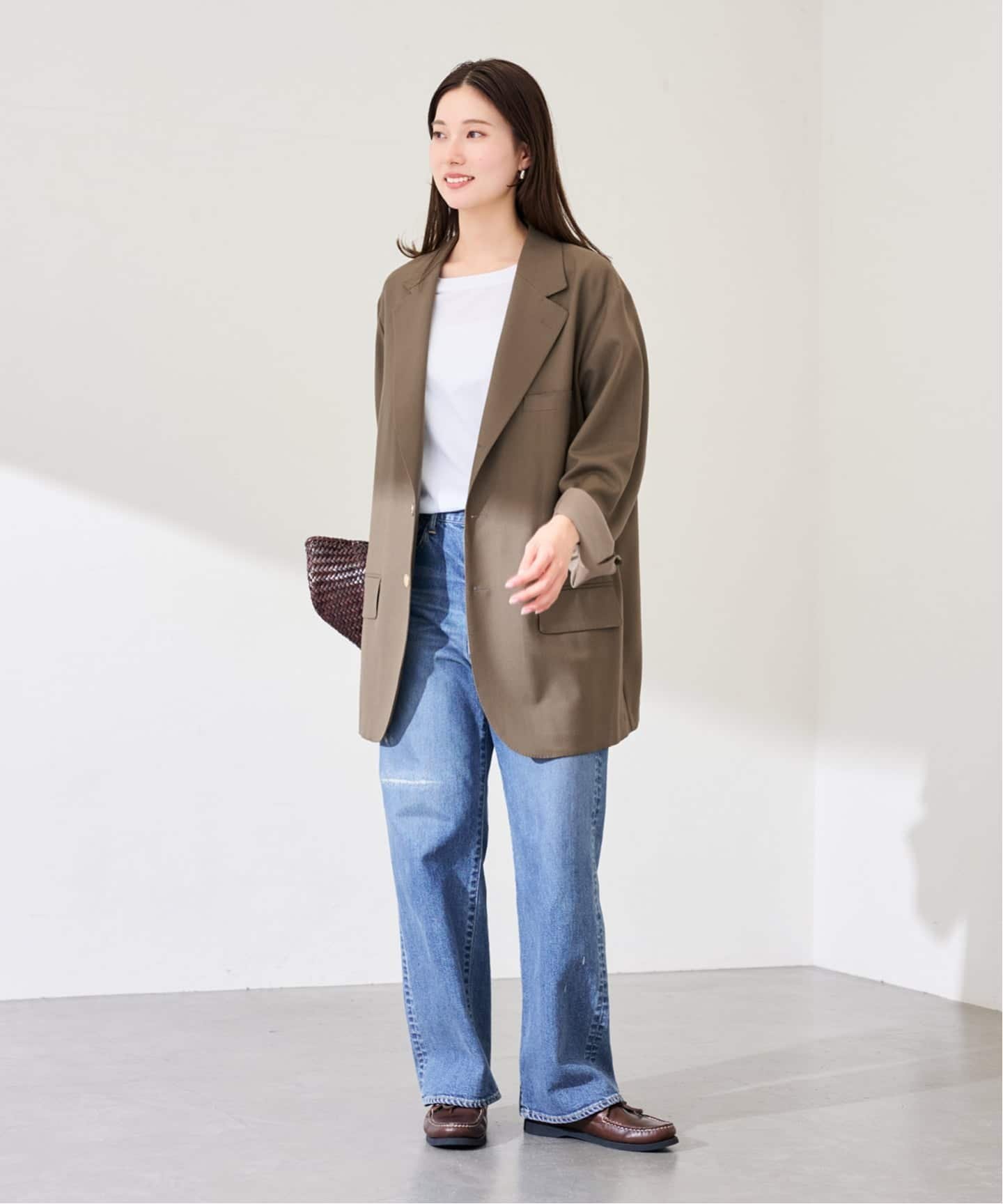 FRAMeWORK COUTURE D`ADAM/クチュールドアダム BIGJK Single Blazer Desert フレームワーク ジャケット・アウター その他のジャケット・アウター ブラウン【送料無料】