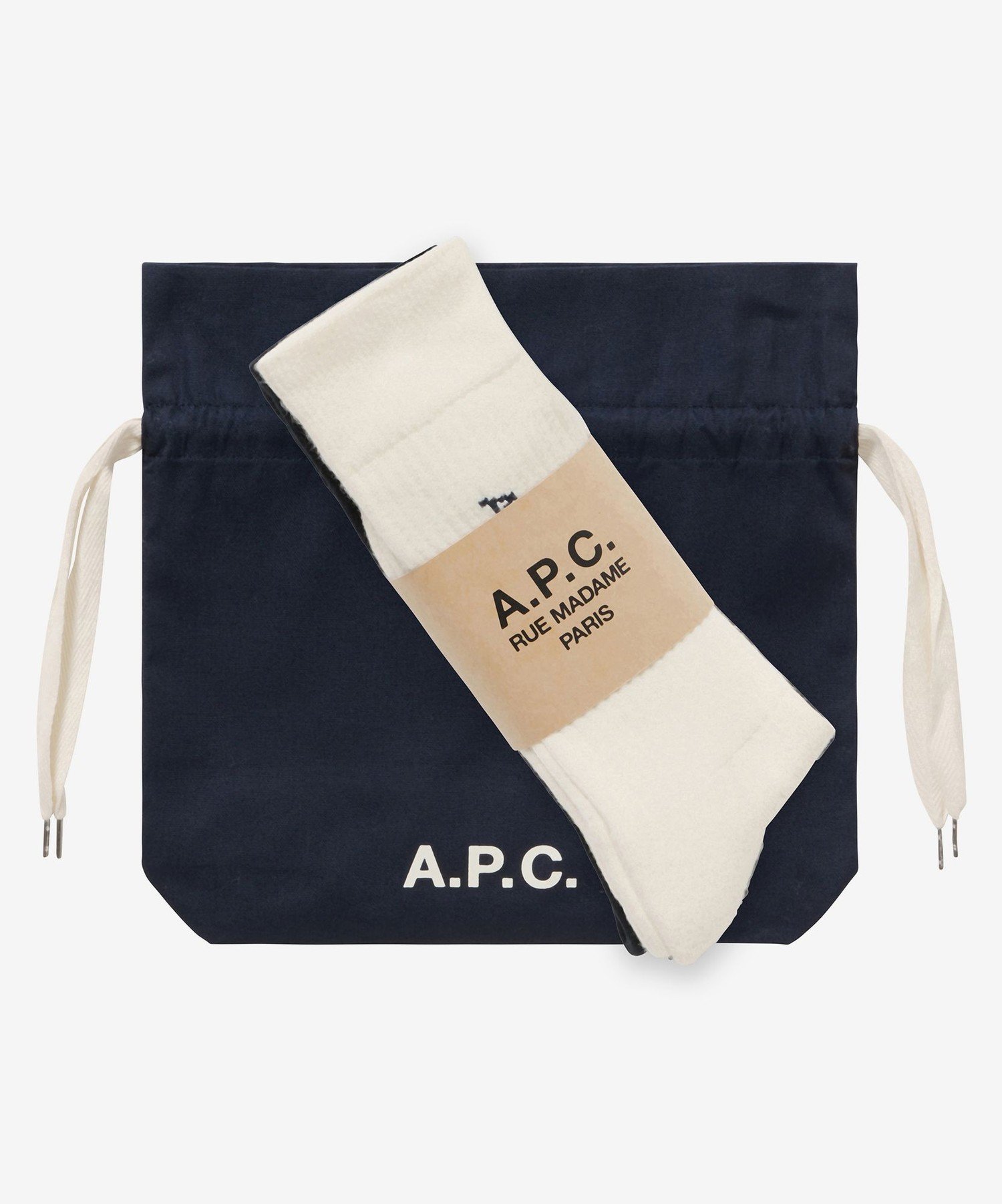 A.P.C. Will F ソックス ギフトセット アー・ぺー・セー 靴下・レッグウェア 靴下 ネイビー【送料無料】