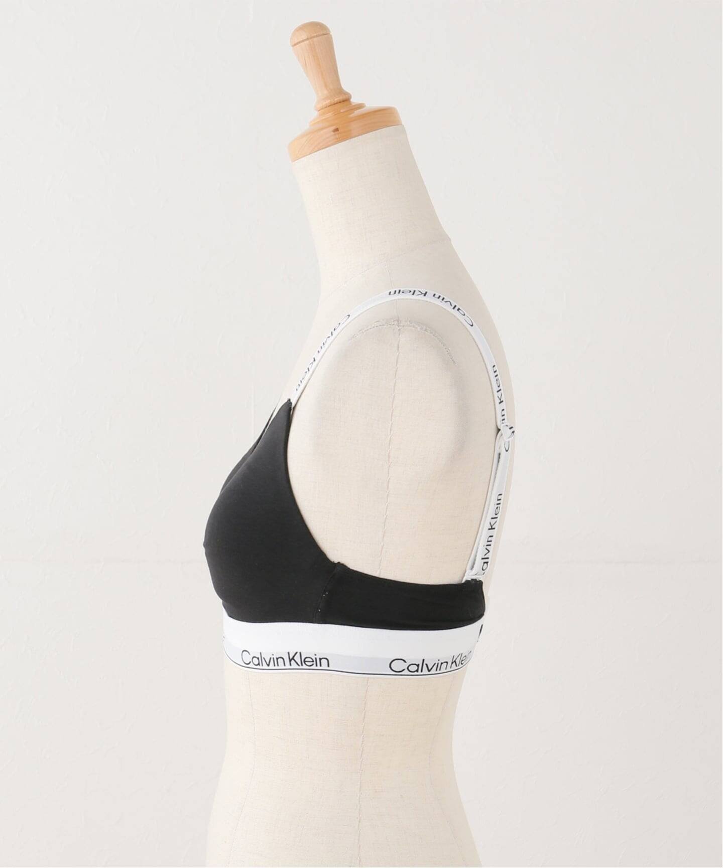 JOINT WORKS Calvin Klein / カルバン クライン LGHTLY LINED BRALETTE ジョイントワークス インナー・ルームウェア その他のインナー・ルームウェア グレー ブラック【送料無料】