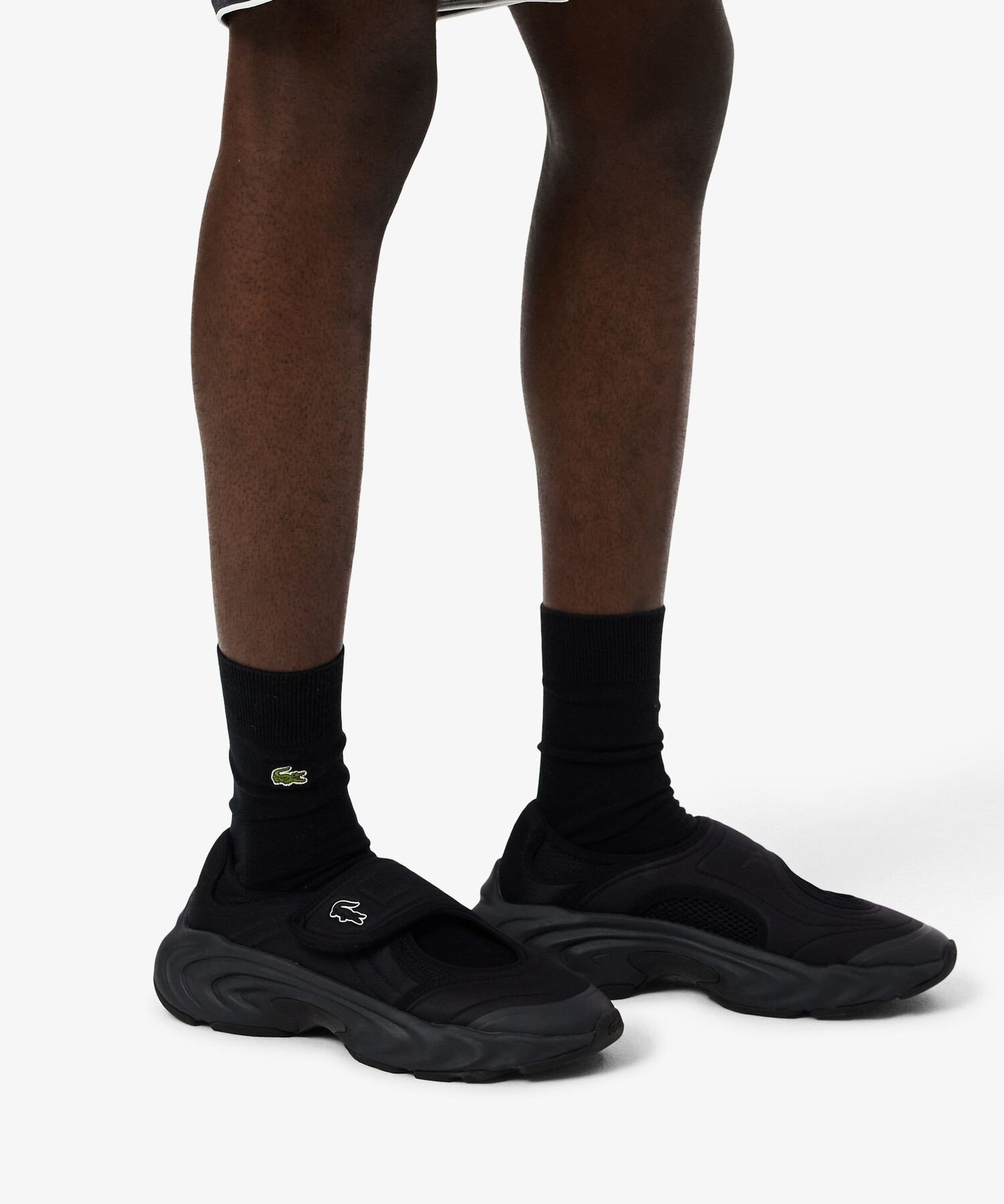 LACOSTE メンズ SPINOR SANDAL 1262 SMA / 厚底ボリュームソール ストラップスニーカーサンダル ラコステ シューズ・靴 サンダル ブラック ホワイト【送料無料】