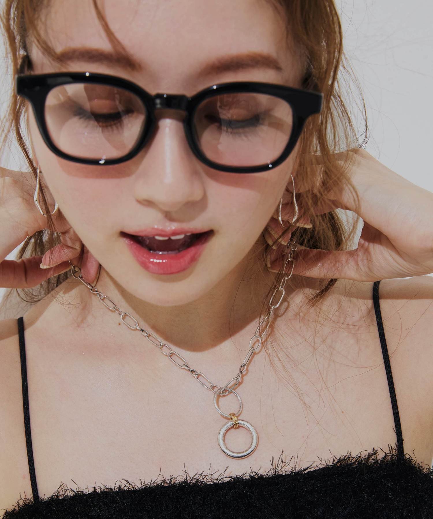 Nothing And Others Chain Mix Glasses Holder Necklace│サングラスホルダー│ネックレス ナッシングアンドアザーズ アクセサリー・腕時計 ネックレス【送料無料】