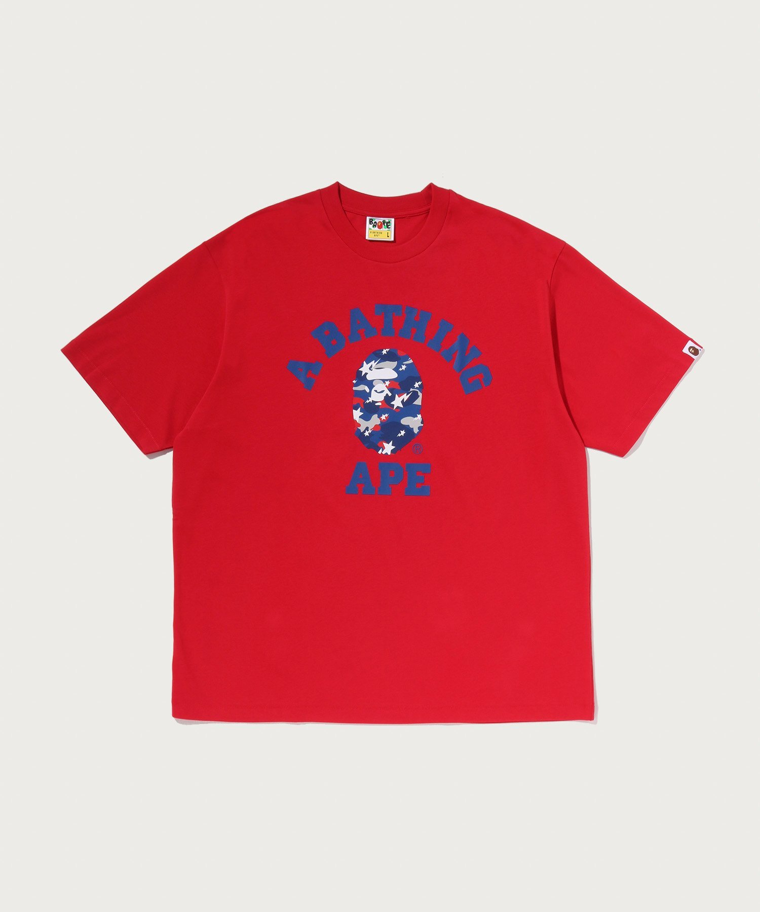 楽天市場】A BATHING APE（カラーレッド）（Tシャツ・カットソー